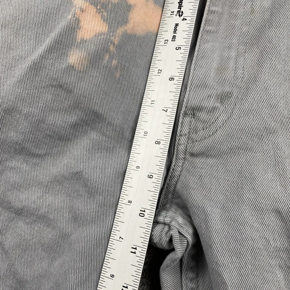Levis 514 Slim Straight Jeans Mens‎ 34x34 Gray Mid Rise
